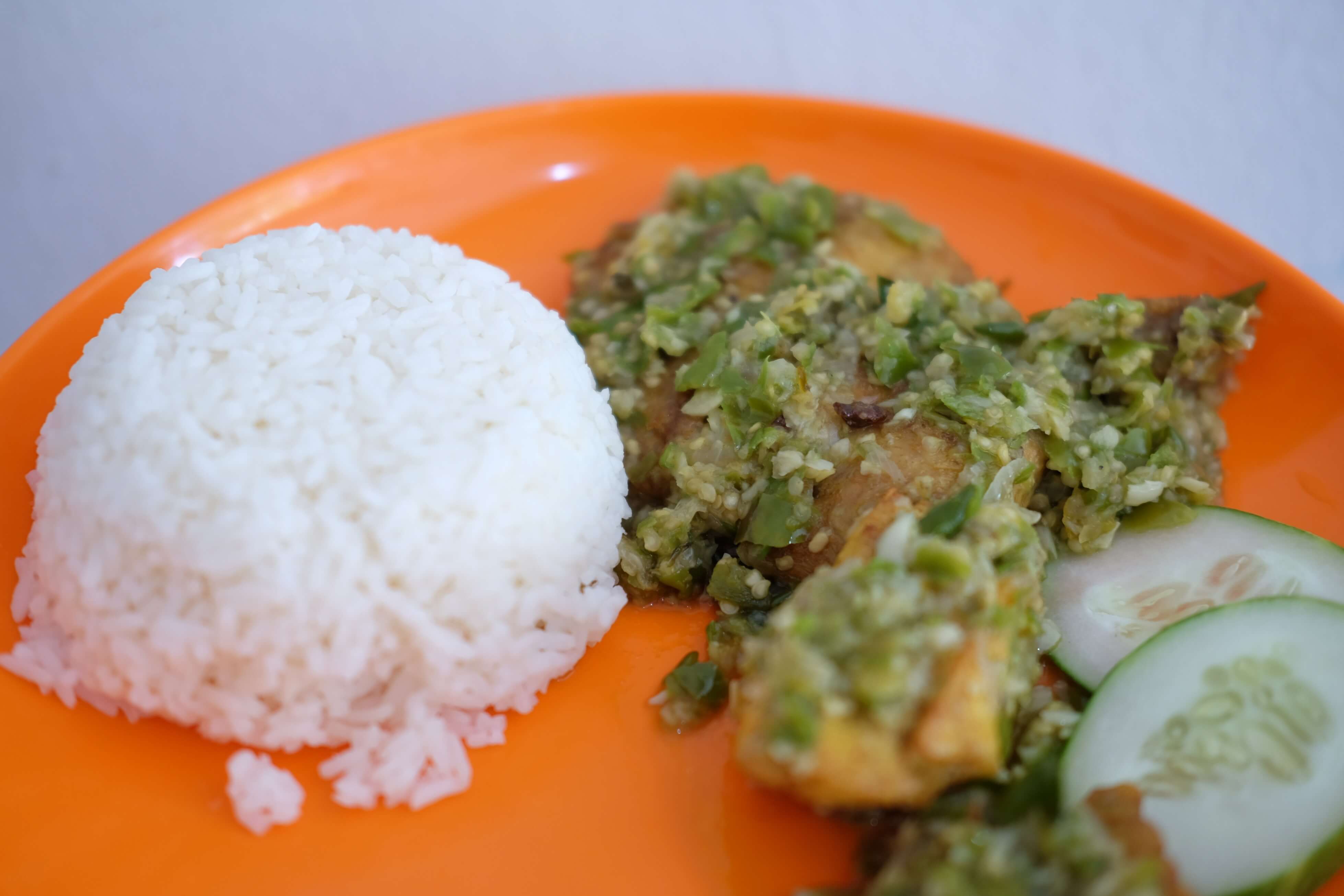 Chicken with Green Chili - Rp 20,000
